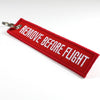 Remove Before Flight Key Tag