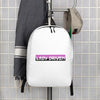 Lady Driven - Minimalist Backpack (White)