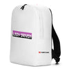 Lady Driven - Minimalist Backpack (White)