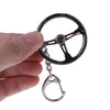 Racing Steering Wheel Keychain