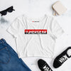 Tuner Gear Banner - Women’s Crop Tee (White)