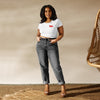 TG | Tuner Gear - Women’s Crop Tee (White)